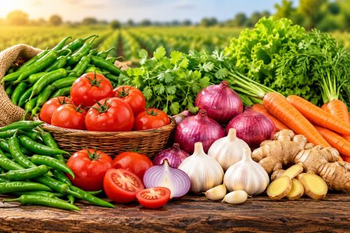 Fresh Indian vegetables